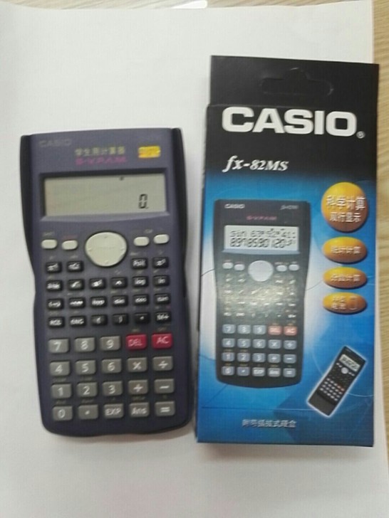 学生计算器  fx-82ms全新机科学计算...
