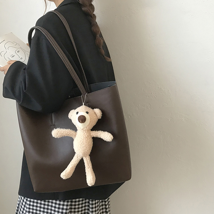 学生上课大包包女2020新款潮网红复古托特...