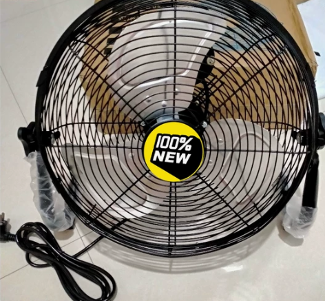 店铺不做了 低价出售46台工业趴地风扇,全...