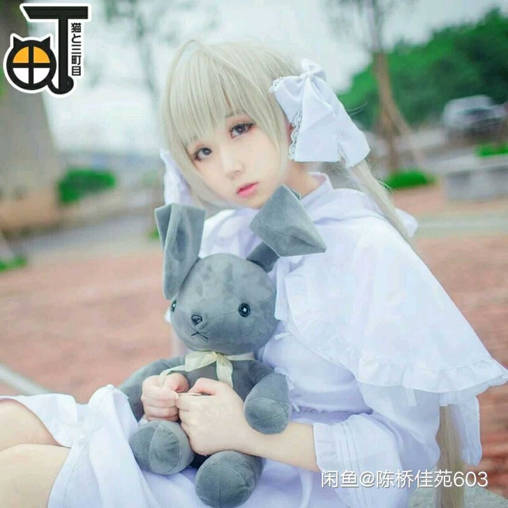 【三町目】缘之空 春日野穹妹cos服装兔耳...