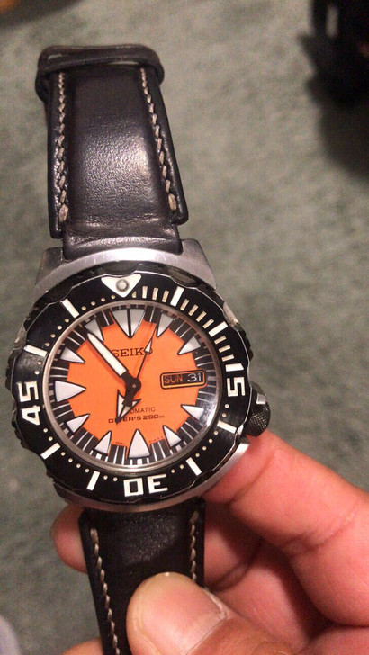适用于精工SEIKO,真牛皮的表带,正常使...