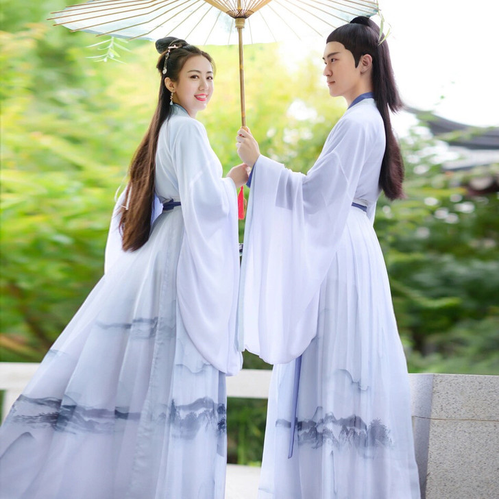 古装汉服广袖男女同款xl。172-178