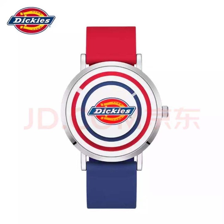 Dickies 手表女 学生腕表潮流彩色时...