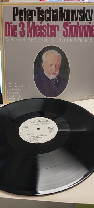 古典黑胶 柴可夫斯基 三首交响曲 4 5 ...