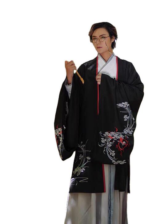 如梦霓裳汉服男装情侣装大袖衫大氅冥鹿兮山海...
