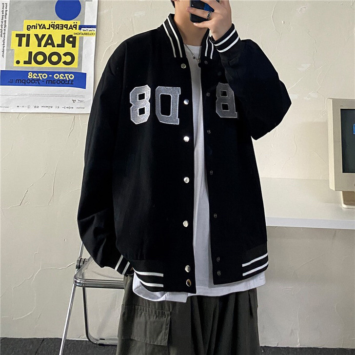 棒球外套韩版男潮流时尚帅气百搭休闲上衣