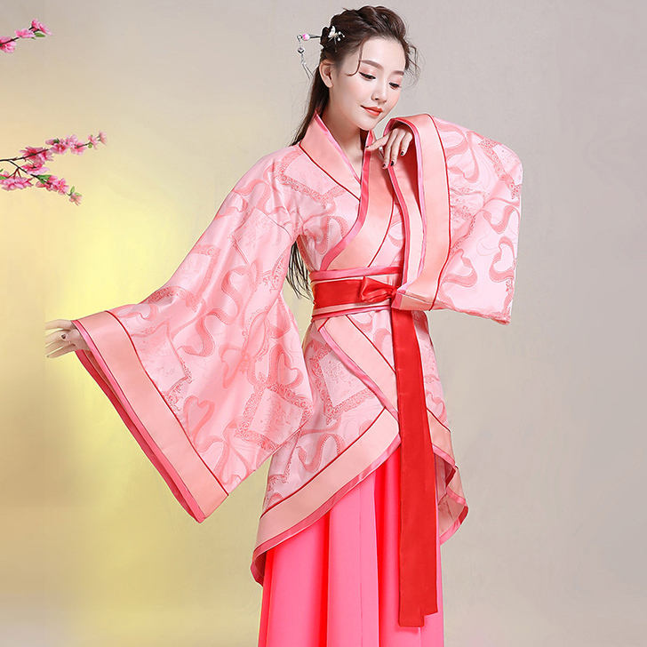 汉服,搞活动,穿过一次。送整头假发。