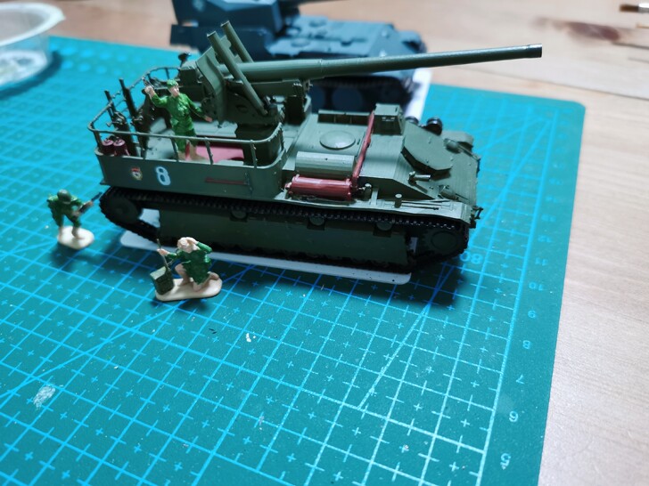 SU-8自行火炮模型 1/72