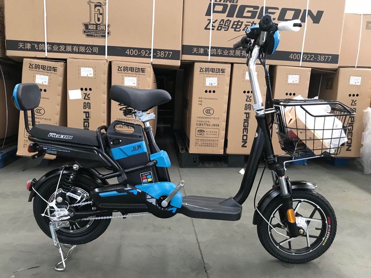 顶账的全新飞鸽锂电电动车1380元,国标车...
