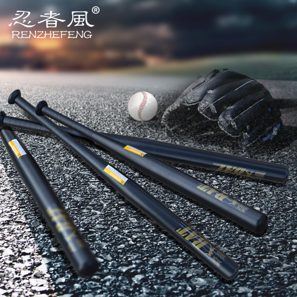 忍者风 合金钢棒球棒 加厚 防身 武器 ...