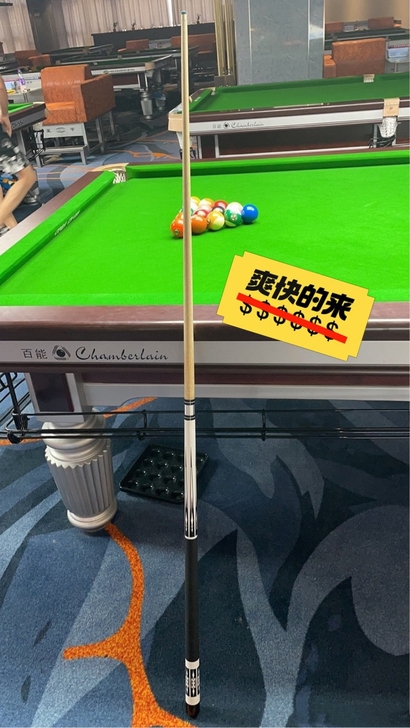 台球杆!台球馆倒闭,之前买了十几根美洲豹买...