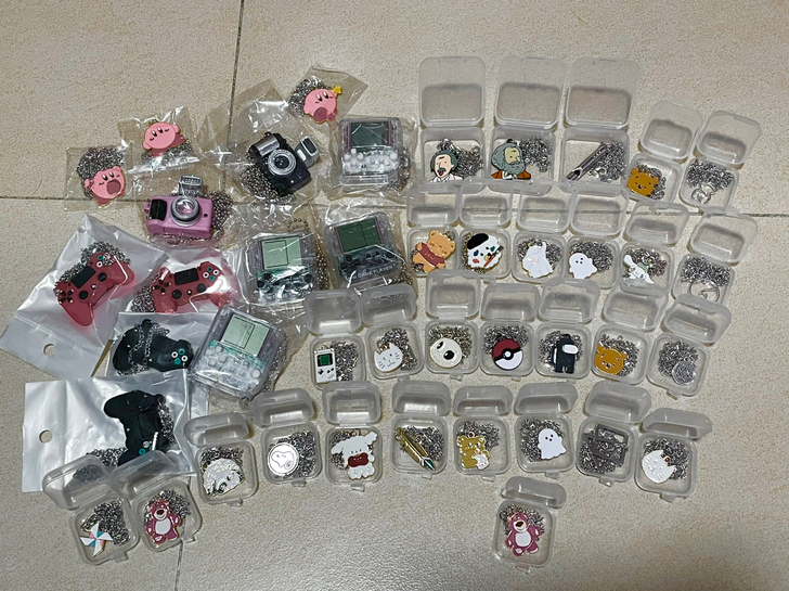 潮流小项链 全新 质量样子绝绝子 搭配很绝...