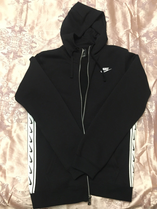 耐克/nike正品男士加绒连帽卫衣外套运动...