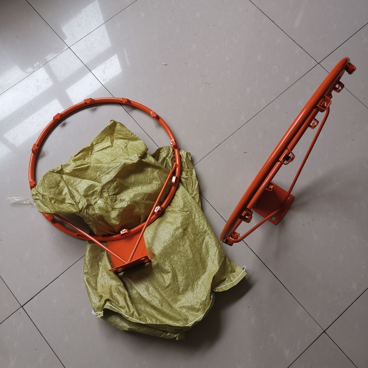 成人空心篮球框,室外壁挂式篮框,篮圈新来的...