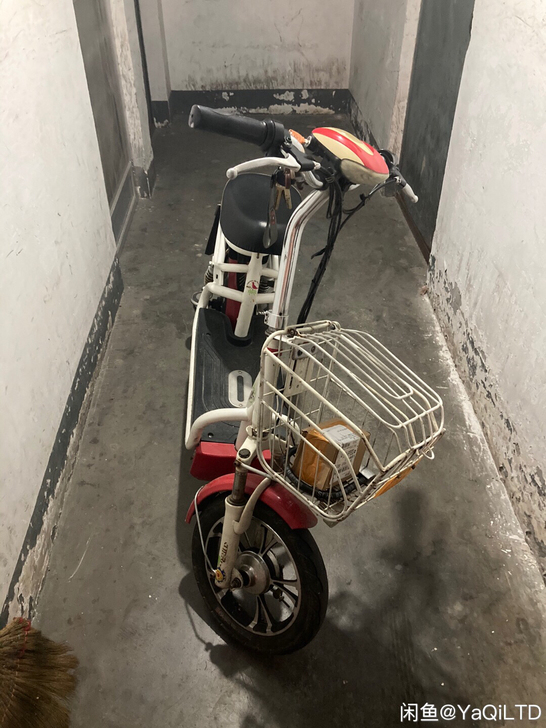新日电动车,已经上牌,电池还能跑20公里,...