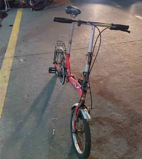 凤凰自行车凤凰折叠自行车，16寸圈，正常骑...
