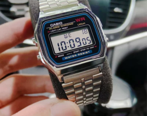 CASIO卡西欧复古小方块电子手表A159...