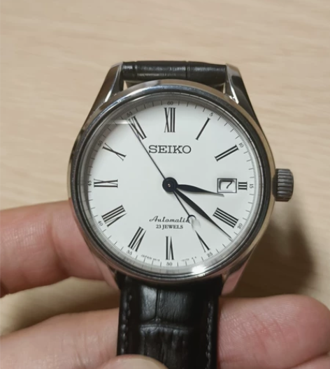 精工 spb047j1 珐琅机械表 嫌麻烦...