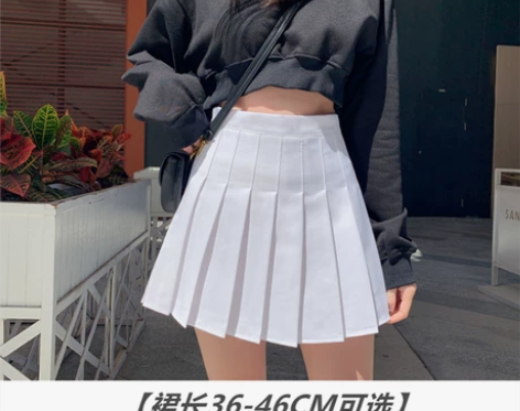 【现货】拍一送一!!百褶裙女夏短裙春秋学生...