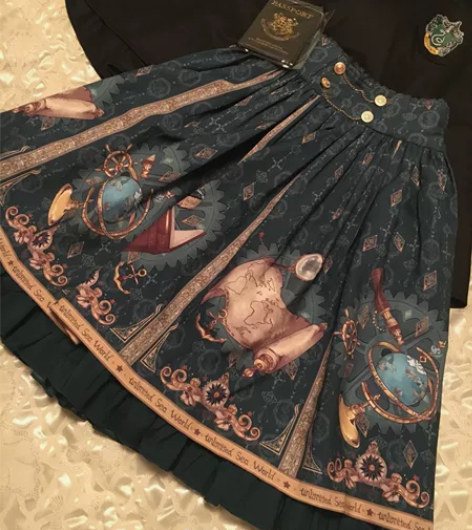 LeMiroir洋装 无尽之海绿色sk X...