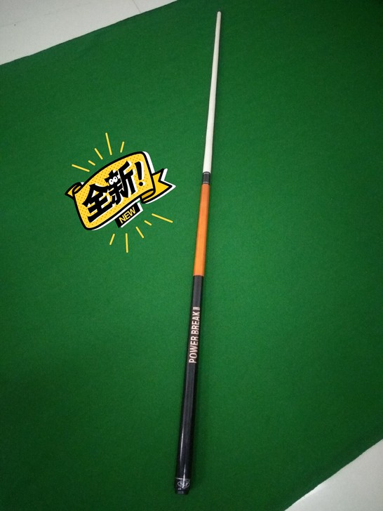台球杆。全新SLP13mm枫木冲跳一体杆,...