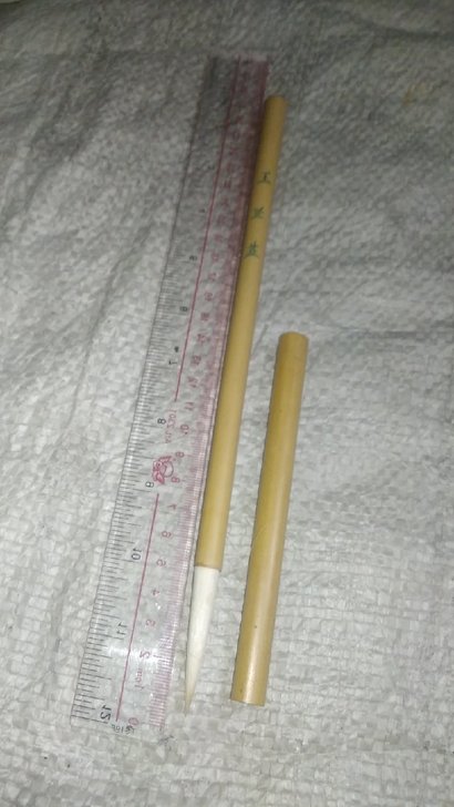 老毛笔,玉兰蕊。议价