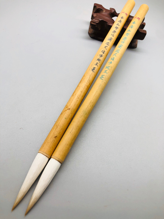湖州李鼎和笔荘（精选仿蘭蕊式宿净羊毫）纯羊...