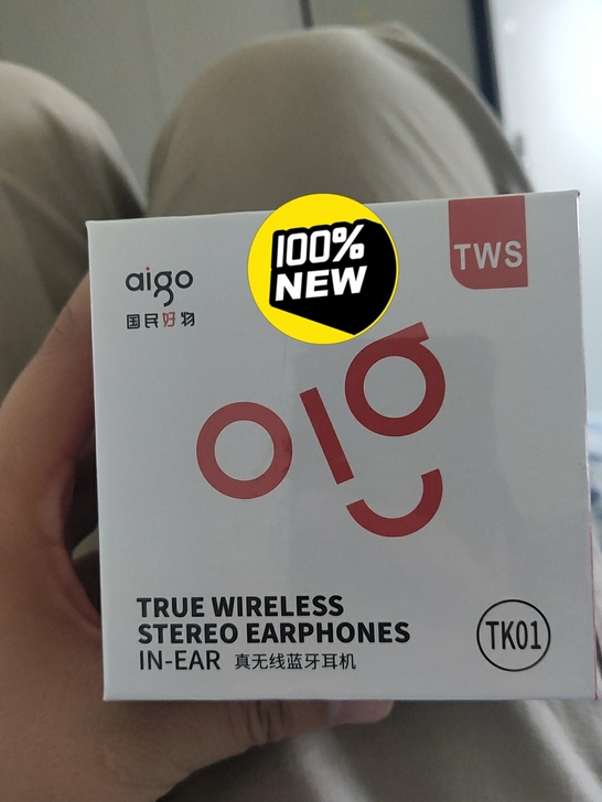 全新爱国者蓝牙耳机。型号:TK01