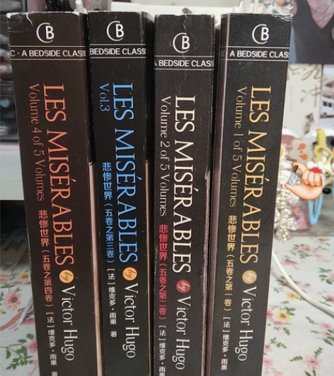p1《悲惨世界》全英文正品(15元1本全册...