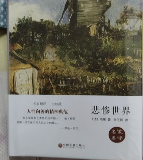 悲惨世界正版雨果 世界经典文学小说原著 完...