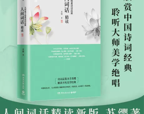 人间词话精读新版 苏缨 融和中国传统诗论西...