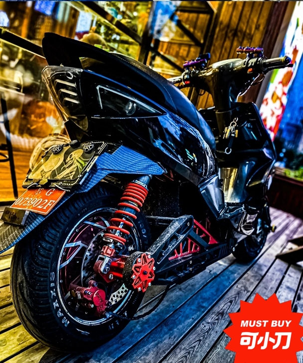 车非本图，看主页，哈雷电动车