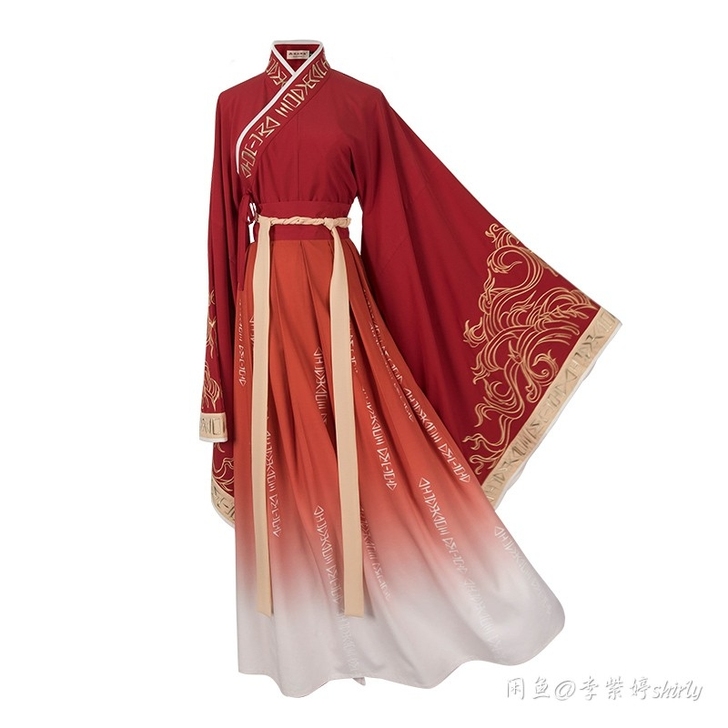 汉尚华莲红葵L码汉服仙剑3合作款