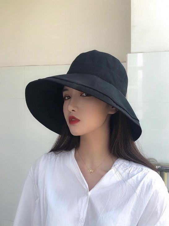 渔夫帽女uv遮阳帽子秋冬季韩版潮##amp...