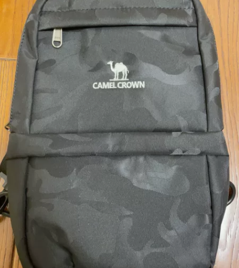 骆驼胸背包斜挎包男 全新未使用 吊牌不在