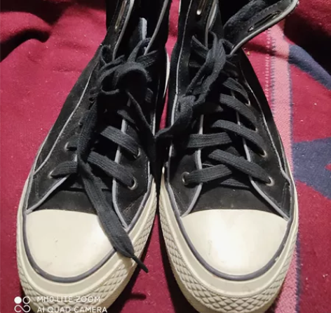 二手鞋品匡威品牌棉布鞋42码，详情看图二手...