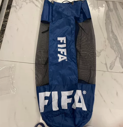 全新FIFA专业足球排球包超大容量篮球网收...