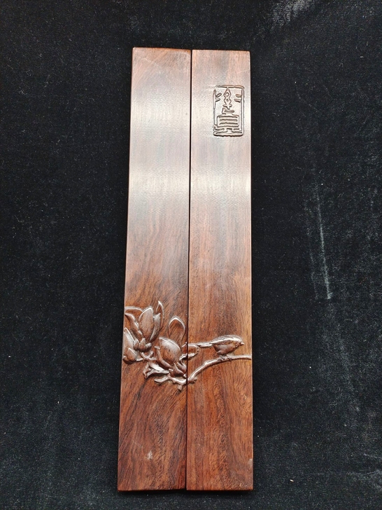 精品花梨木对子(一对)