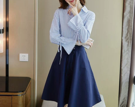 休闲半身裙2020秋季新款韩版女装小清气质...