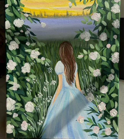 日常绘画作品,实拍尺寸3040,49元包邮...