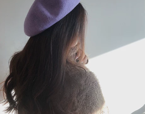 韩版秋冬百搭羊毛贝雷帽女日系软妹文艺小清新...