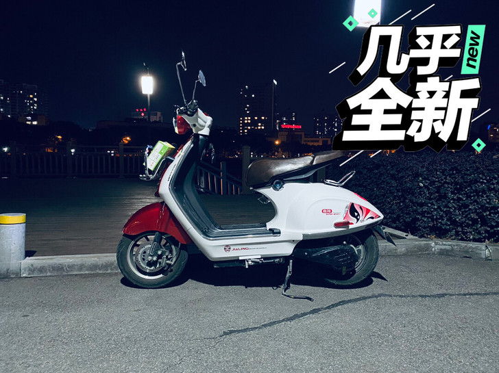 嘉陵60v女式电动摩托车，有两个档位，低档...