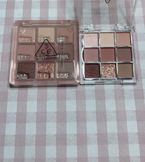 3CE新品some def九宫格眼影盘芋泥...