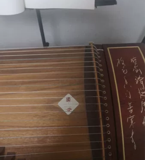 八九成新二手琼花古筝 扬州筝  翰墨梅香 ...