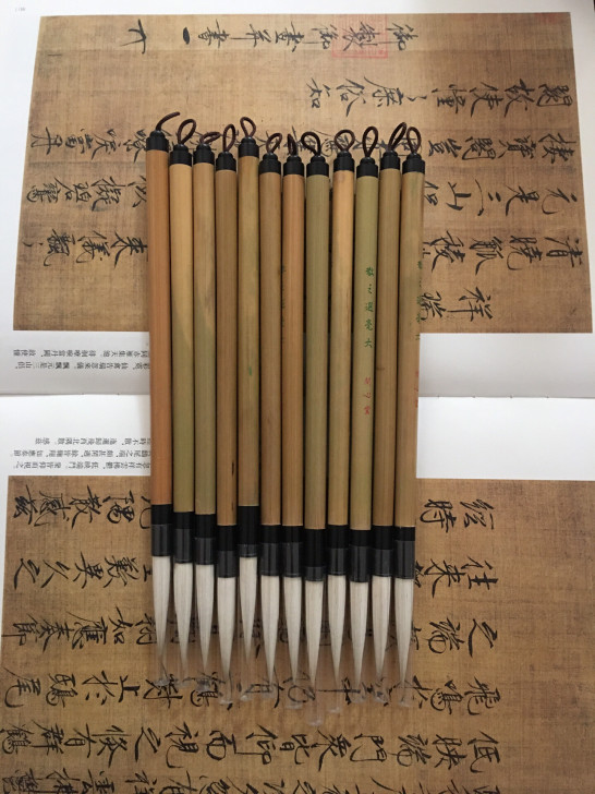 问心堂,全新散之选毫毛笔,适合写楷书,行书...