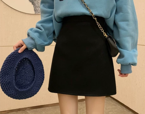 爆火热卖包臀裙子女春夏a字裙修身显瘦高腰上...