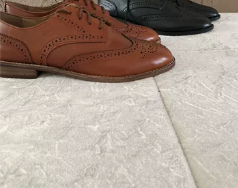 经典  布洛克  内外全皮 单鞋 棕色 感...