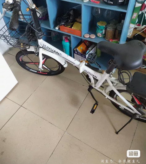 20寸折叠变速自行车一辆，买回来骑了几次，...