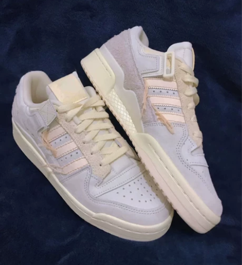 Adidas/阿迪达斯阿迪 米白 线头 全...