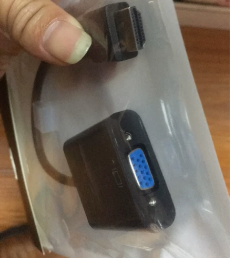 HDMI转VGA转换器 高清视频转接头 ，...